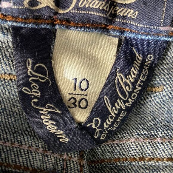 Lucky Brand Stark Sweet & Low Bootcut Cotton Womens Jeans Size 10/30 - Picture 6 of 12